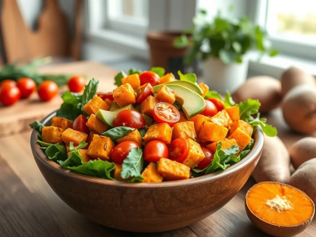 Sałatka z batatów: pyszne przepisy na zdrowe dania