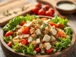 Sałatka z kurczakiem i kaszą bulgur: przepis na zdrowy posiłek